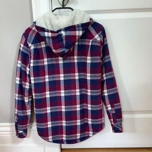 Warm Sherpa Plead Hoodie